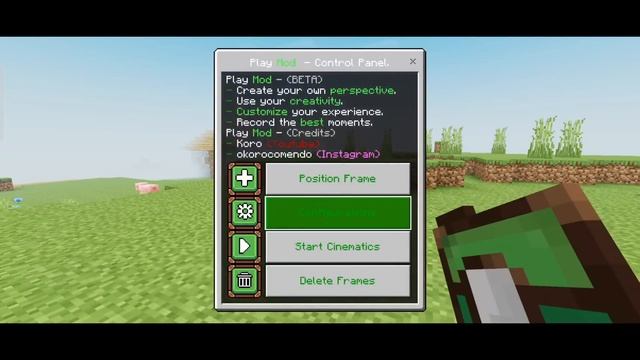 Make Replay In Minecraft Pocket Edition | Cinematic mod 1.20 смотреть онлайн