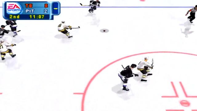 NHL 2001 Gameplay Pittsburgh Penguins vs Tampa Bay Lightning смотреть онлайн