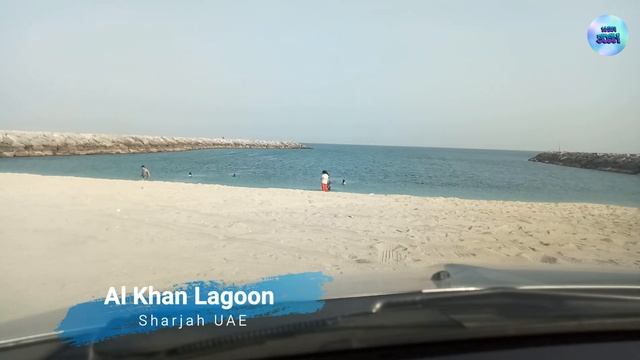 Sharjah Beach Lagoon in UAE Al Khan смотреть онлайн