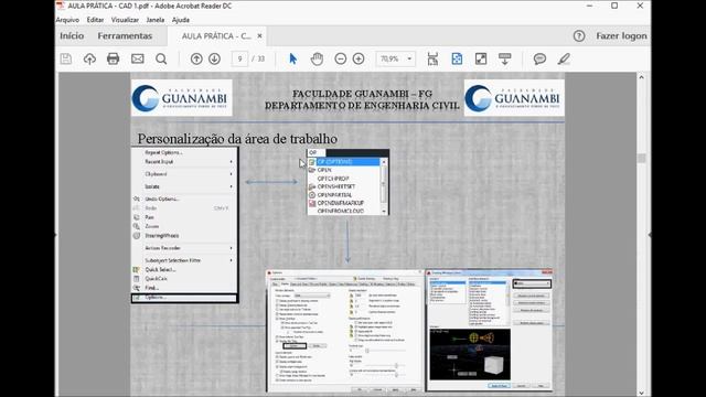 Área de trabalho - AutoCAD 2015 смотреть онлайн