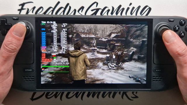 Resident Evil Village with HDR on Steam Deck OLED with Steam OS 3.6 смотреть онлайн