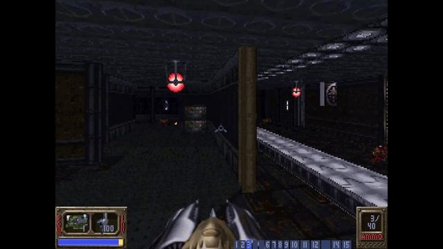 Eradicator (DOSBox) - F4 Mazrium Extractory - All Secrets No Commentary смотреть онлайн
