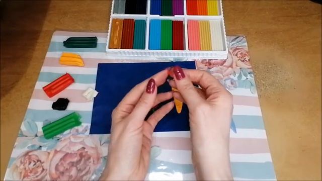 Как выполнить рельеф из пластилина "Овощи" своими руками с детьми. Пошагово. смотреть онлайн