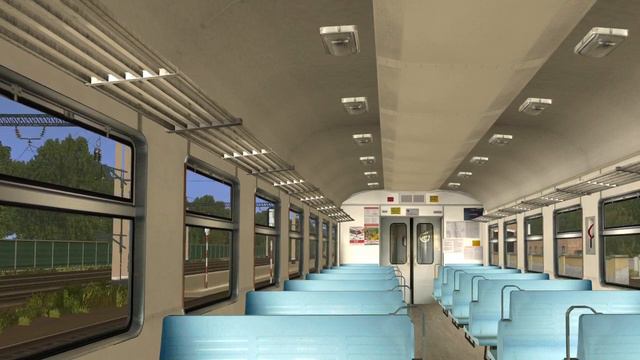 Trainz Simulator 2012. РУССКИЙ МАРШРУТ 2.0. Электропоезд ЭТ2М