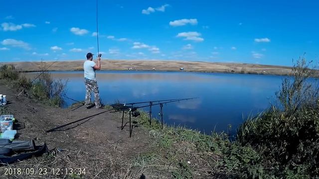 Поклевка года и спасение удочки ) Большая каменка , г.Самара смотреть онлайн