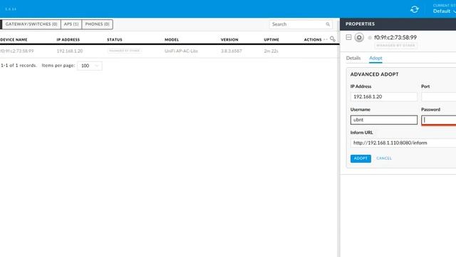 Unifi AC Lite Adopting Failed Please Reset to Default смотреть онлайн