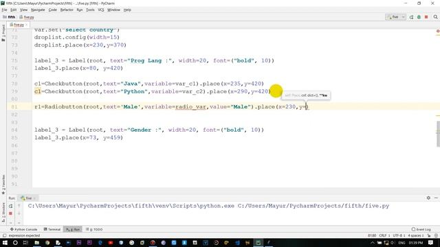 Tkinter Python GUI Tutorial For Beginners - Radiobuttons, Checkboxes, MessageBox смотреть онлайн