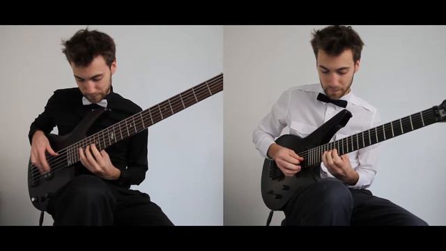 Bach - 8th Invention in F Major (Kevin Pedersen - Bass & Guitar) смотреть онлайн
