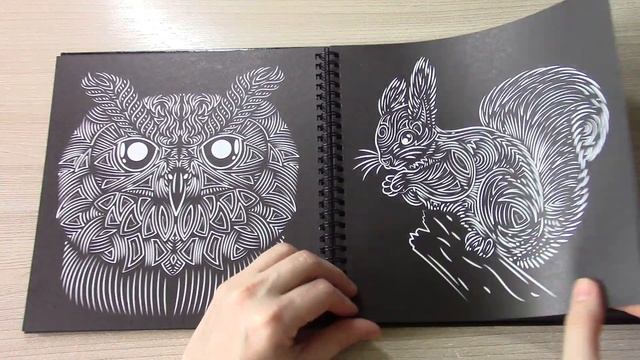 ОБЗОР РАСКРАСКИ МАГИЯ ЧЕРНОГО ЦАРСТВО ЖИВОТНЫХ Полистаем вместе смотреть онлайн