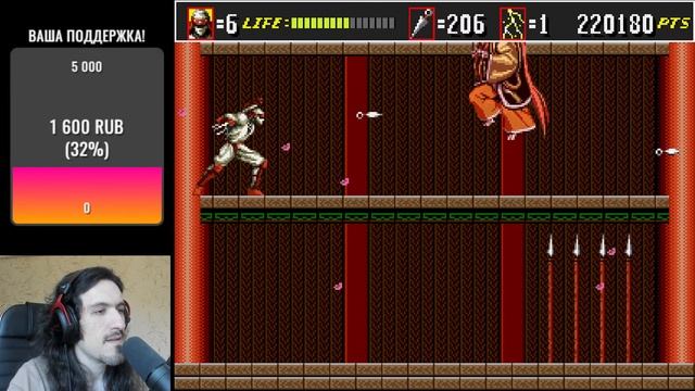 Shinobi 3 с вебкой и другие игры!