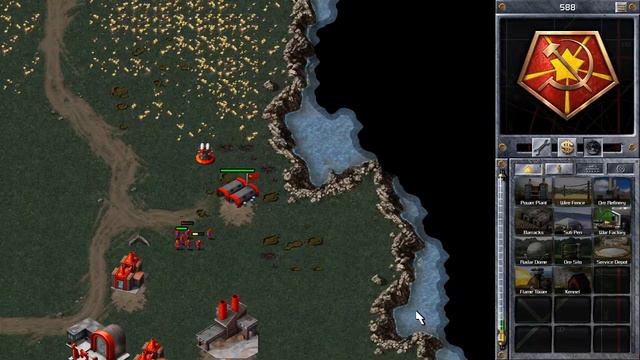 Command & Conquer Remastered Collection Red Alert campaign Soviet missions 1-5 on hard смотреть онлайн