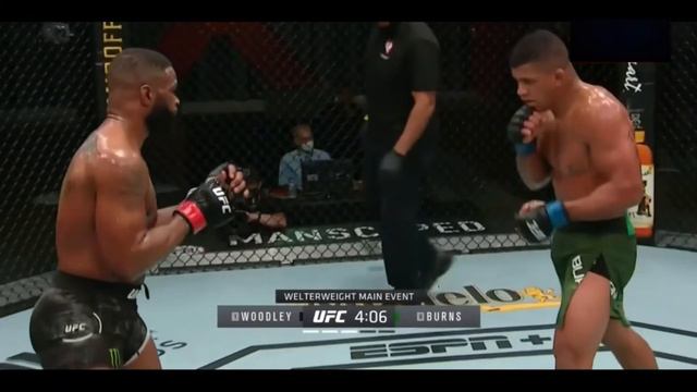 Тайрон Вудли — Гилберт Бернс (Tyron Woodley — Gilbert Burns) UFC FightNight 31.05.2020 смотреть онлайн