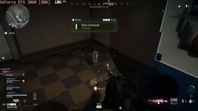 ? NVIDIA GeForce RTX 3060 [Laptop, 80W] - Call of Duty: Warzone gameplay benchmarks (1080p) смотреть онлайн
