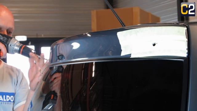 Carstyling2go Assembly clip Daihatsu Materia Roof Spoiler EN смотреть онлайн