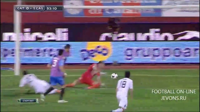 27 tur Catania - Cagliari 1-1 смотреть онлайн