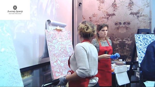 Прямая трансляция Ампир-Декор. Мастер-класс по декорированию Lincrusta смотреть онлайн