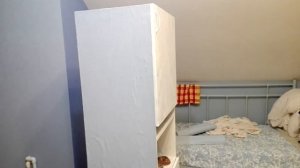 Оклейка шкафа обоями, лайф хак. Ремонт просто своими руками, шкаф покоейка, наклейка обоев.