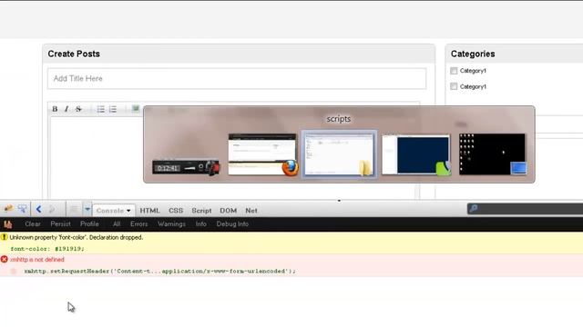 Cms Blogging System part 9.2 :- Continuing with categories widget смотреть онлайн