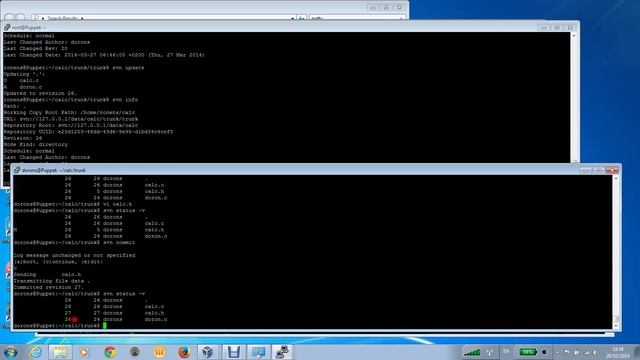 SVN 6 more useful commands svn annotate,cat,log,diff,info смотреть онлайн