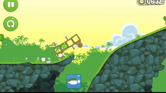 Прохождение игры Bad piggies #2 смотреть онлайн