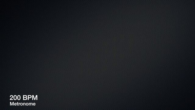 Metronome 200 BPM смотреть онлайн