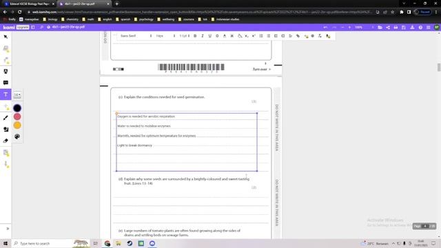 IGCSE Edexcel Biology Paper 2 'Comprehension Question' Complete Guide | Crucial Exam Technique смотреть онлайн