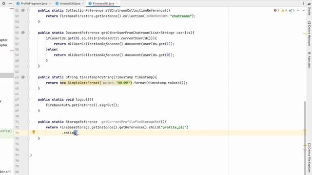 18 Add Profile Picture | Chat application | Android Studio смотреть онлайн