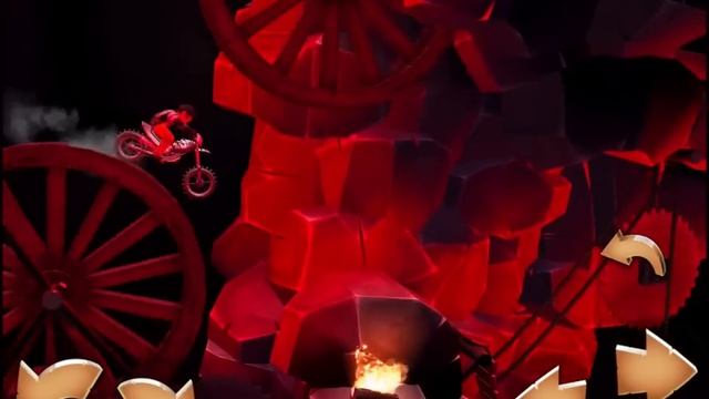 Trials Frontier - "Dark Machine" Track Gameplay смотреть онлайн