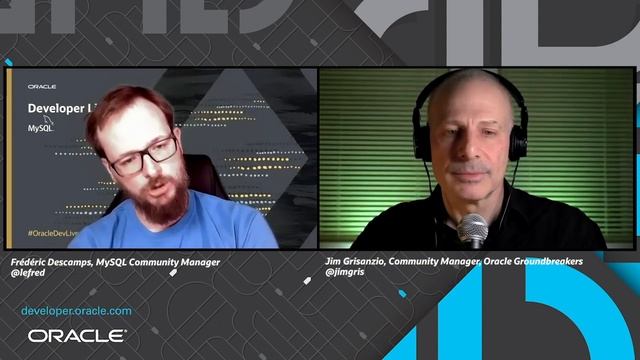 Frédéric Descamps Previews Oracle Developer Live -- MySQL смотреть онлайн