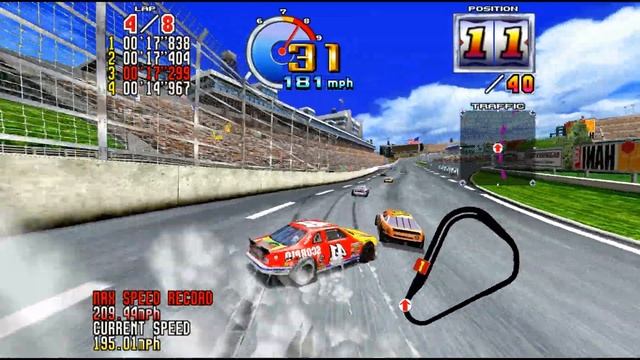 Daytona USA 2: Power Edition 60fps