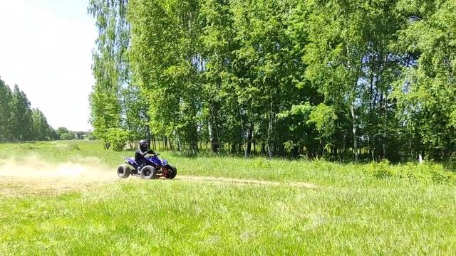 Дрифт на квадроцикле.Yamaha сломалась? смотреть онлайн