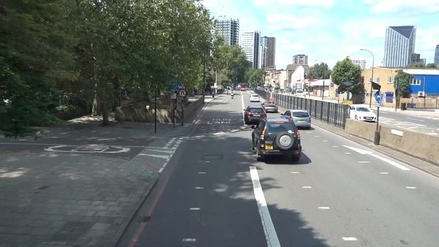 London Bus Route 1 - Canada Water To Tottenham Court Road - Subtitles