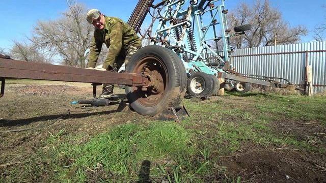 Ремонт сцепки борон!!! смотреть онлайн