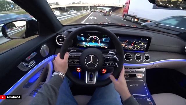 THE MERCEDES AMG E63 S 2024 TEST DRIVE BY ALAATIN61 смотреть онлайн