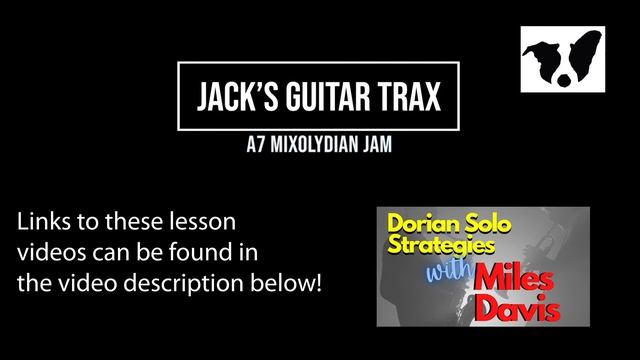 A7 Backing Track Jam Groovy Mixolydian смотреть онлайн