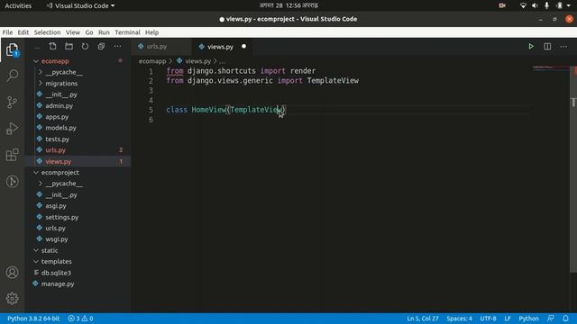 Ecommerce Site using Django Framework | Part 1 | Django Project Setup смотреть онлайн
