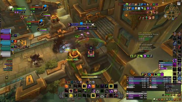 +29 Atal'Dazar Tyrannical | M+ 10.2 Destruction Warlock PoV смотреть онлайн