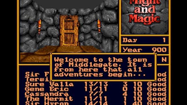 Intro-Demo - Might and Magic II (Europe, SNES) смотреть онлайн