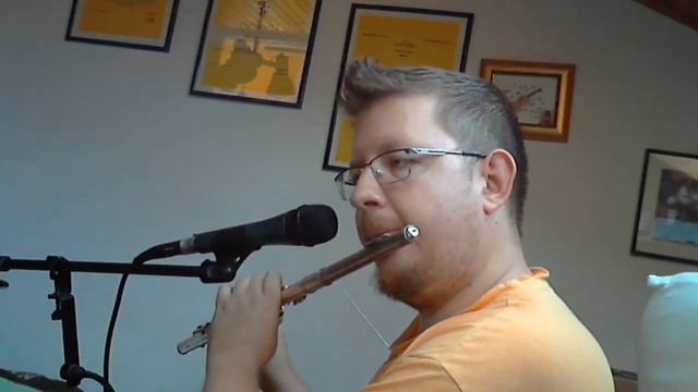 The Dark Island - flute solo cover смотреть онлайн