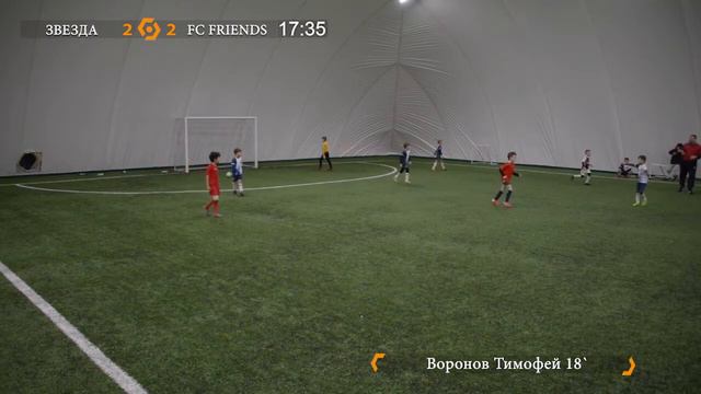 12 февраля 17-00 ЗВЕЗДА (САБИРОВСКАЯ) - FC FRIENDS 5-6 (2014) DEMO смотреть онлайн