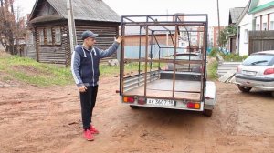 Подъемный каркас на прицеп своими руками