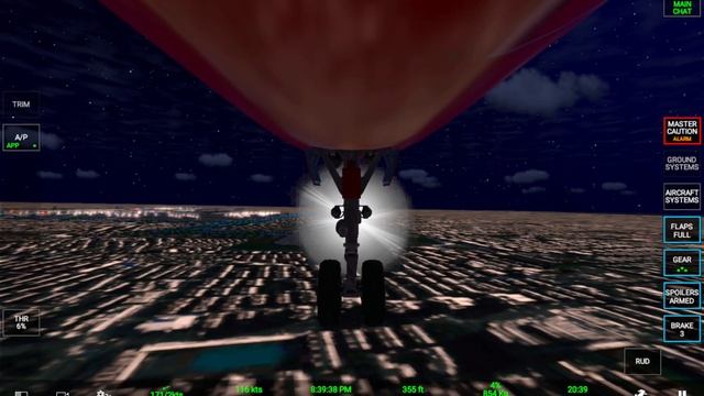 Air India A320 Landing At Delhi Airport | City View At Night Time | RFS-Real Flight Simulator смотреть онлайн