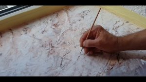 Имитация мрамора, Венецианская штукатурка, Мраморные подоконники из БЕТОНА !