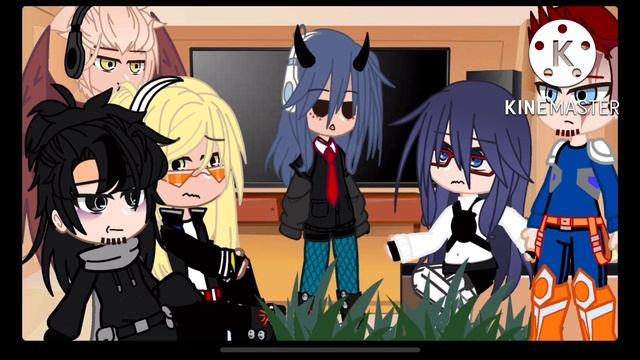 Pro Heroes and Villians React // ShigaDabi ? // AizaMic? // Ft. Me :d смотреть онлайн