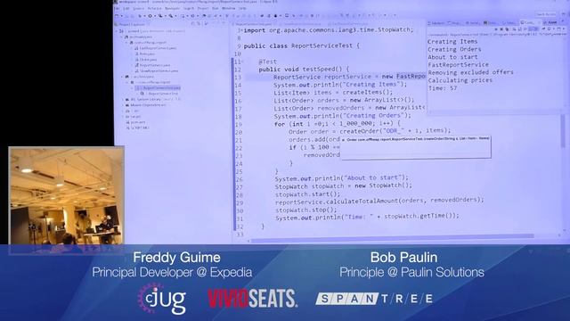 Freddy Guime and Bob Paulin on Things that make you go huh, Java Edition смотреть онлайн