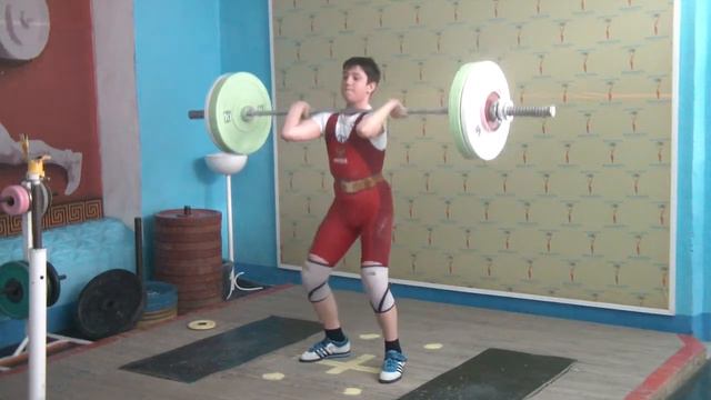 Тяжёлая атлетика Мезенцев Алексей, 12 лет, вк 62 Толчок 60 кг смотреть онлайн