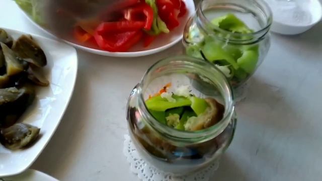 Это самое ВКУСНОЕ, что я когда-либо ела! Готов через 5 часов! Маринованные овощи! #баклажан салат смотреть онлайн