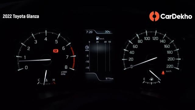 2022 Toyota Glanza Instrument Cluster Explained | User's Guide to the digital drivers' display смотреть онлайн