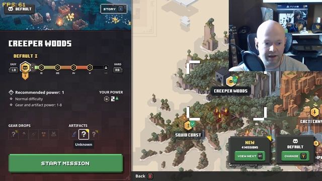 Minecraft Dungeons ? Changing The Difficulty смотреть онлайн