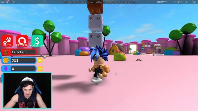 СИМУЛЯТОР ТОЛСТЫХ ДЕТЕЙ :)) • Roblox Simulator смотреть онлайн